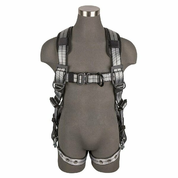 Safewaze PRO+ Slate Full Body Harness: Alu 1D, Alu QC Chest, Alu FD, TB Legs PRO39